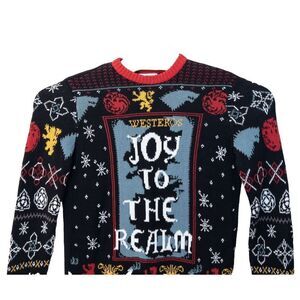 Game Of Thrones Knit Sweater Mens Size Small.‎